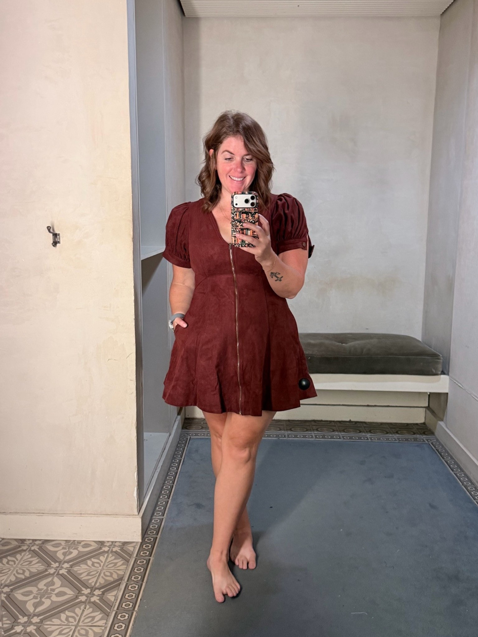 Every year Anthropologie brings out a version of this dress and every year, I love it! A few minor tweaks were made to this years dress, but all tweaks were positive. The dress runs TTS and does come in a few different color options!

#LTKSeasonal #LTKOver40 #LTKMidsize