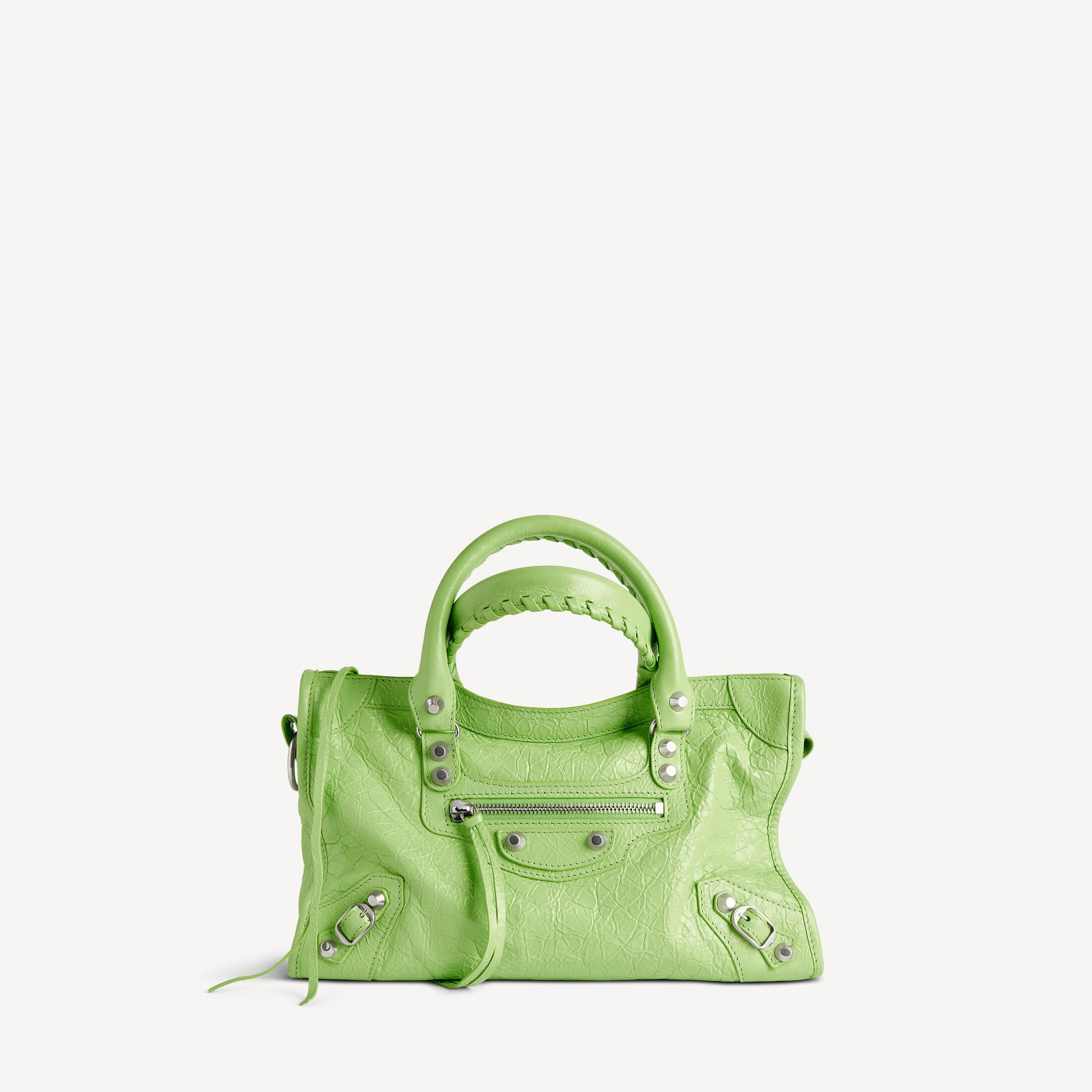 Balenciaga Le City Bag Small - Green - Women's | Balenciaga