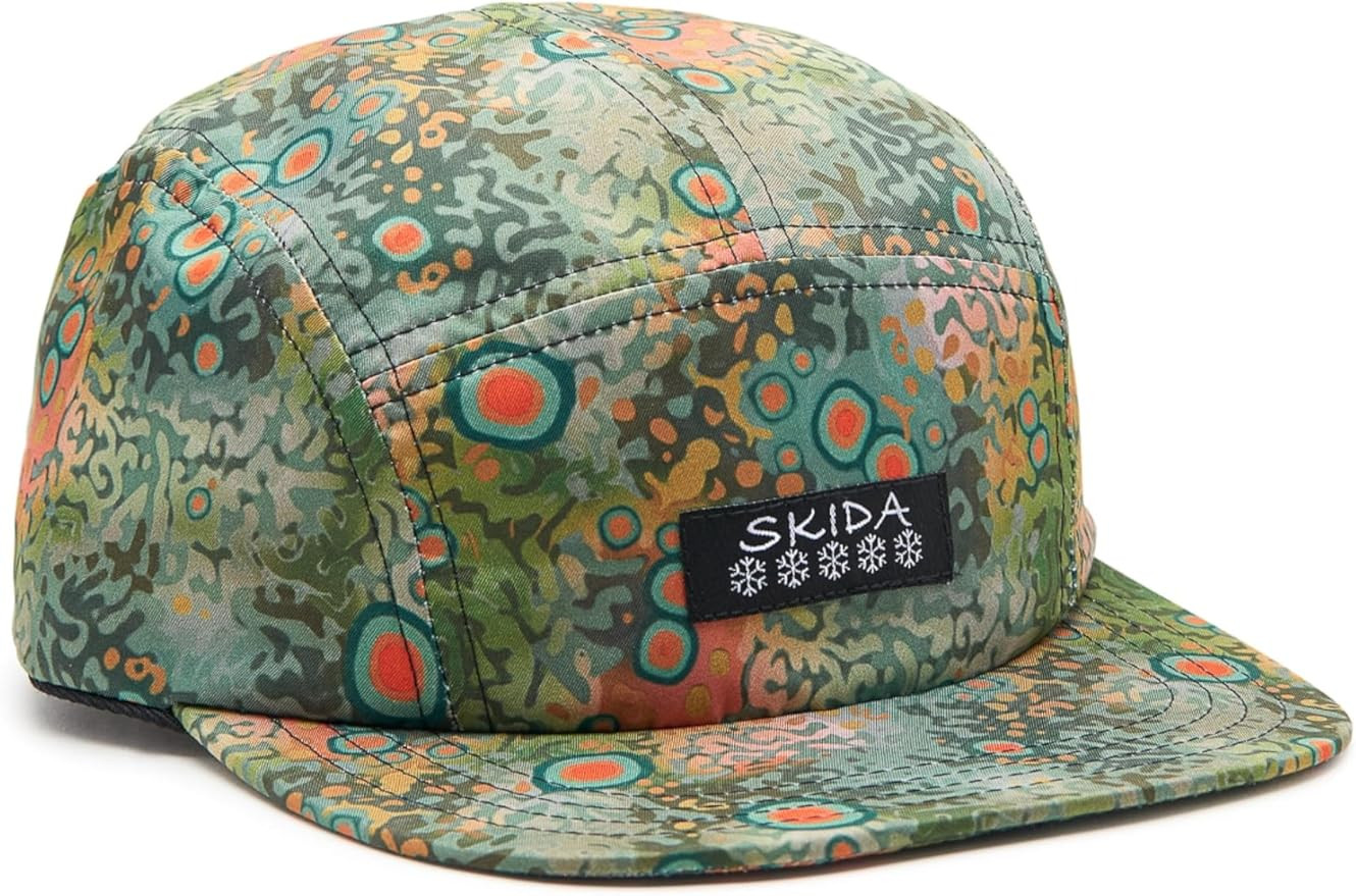 Skida 5 Panel Cap Outdoor UPF Sun Protection Wide Brim Camp Hat Running, Hiking, Golf, Pickleball... | Amazon (US)