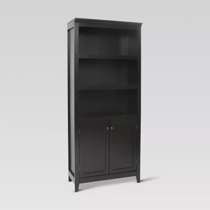 72" Carson 5 Shelf Bookcase with Doors - Threshold™ | Target