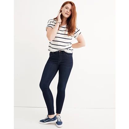 9" High-Rise Skinny Jeans in Larkspur Wash | Madewell