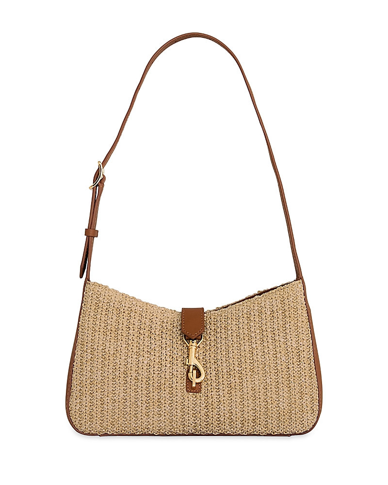 Rebecca Minkoff Megan Small Woven Shoulder Bag | Bloomingdale's (US)