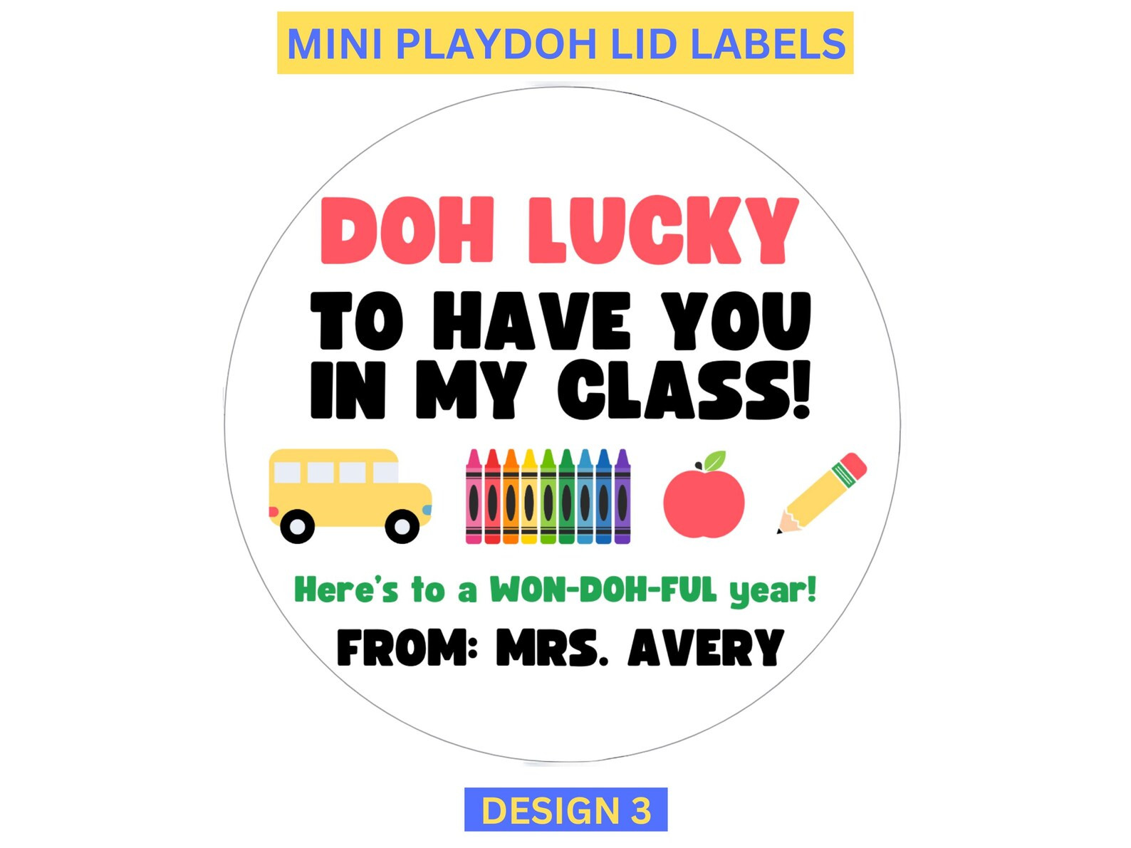 Playdoh Back to School Stickers | First Stay of School Gift | Back to School Teacher Playdoh | Te... | Etsy (US)