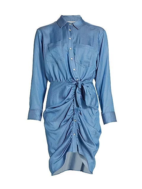 Sierra Ruched Shirtdress | Saks Fifth Avenue