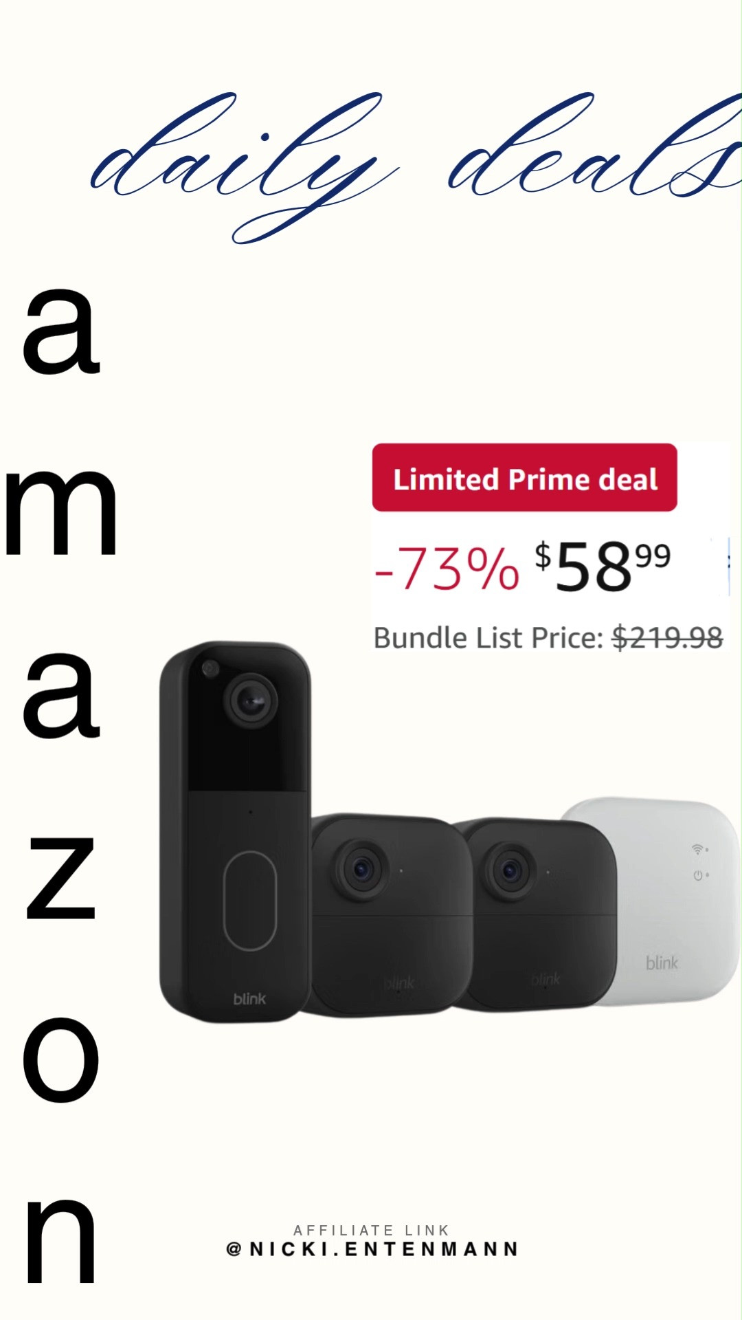 Secure your space with Blink Outdoor 4 XR crafted for clarity and long‑lasting performance. Perfect for home monitoring, it blends durability, smart features, and confidence seamlessly. #blinkoutdoor #securitycamera #homeprotection #smarttech #outdoorcamera #surveillancegear #smarthome #techessentials #amazonfinds #shoppingdeal 📷🔒✨ 

 #LTKHome #LTKSaleAlert #LTKTravel