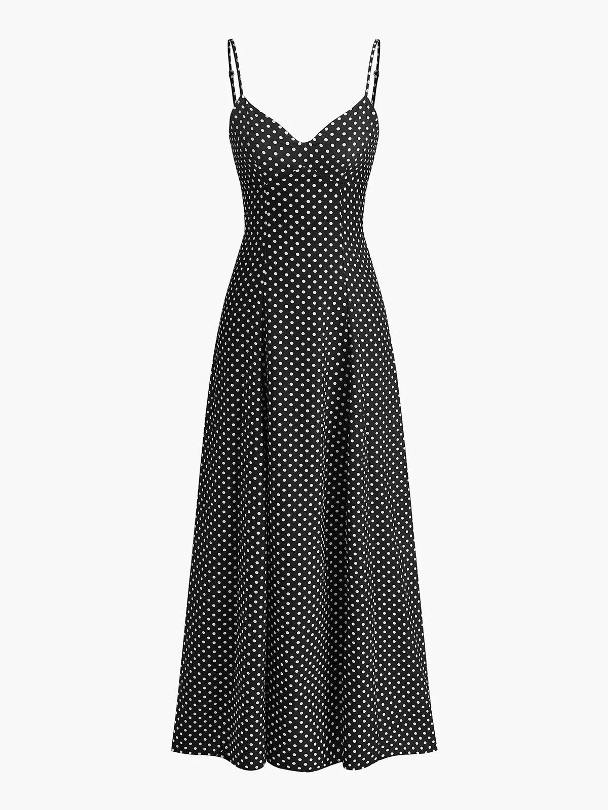 Polka Dot Sweetheart Cami Dress | Commense