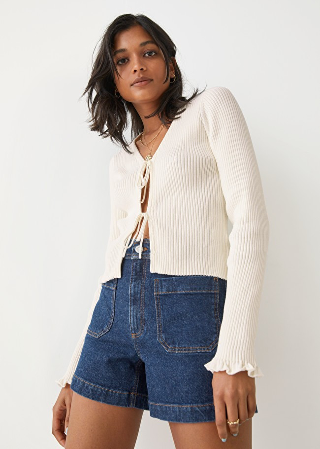 Tie Front Knit Cardigan | & Other Stories (EU + UK)