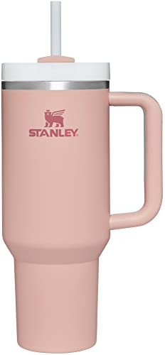 Stanley Quencher H2.0 FlowState Stainless Steel Vacuum Insulated Tumbler with Lid and Straw for Water, Iced Tea or Coffee, Smoothie and More, Pink Dusk, 40 oz | Amazon (US)