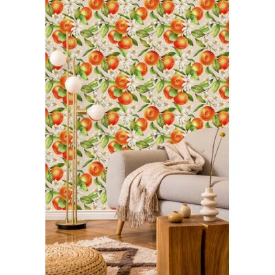Sehgal 18.75' L x 25" W Peel and Stick Wallpaper Panel | Wayfair North America