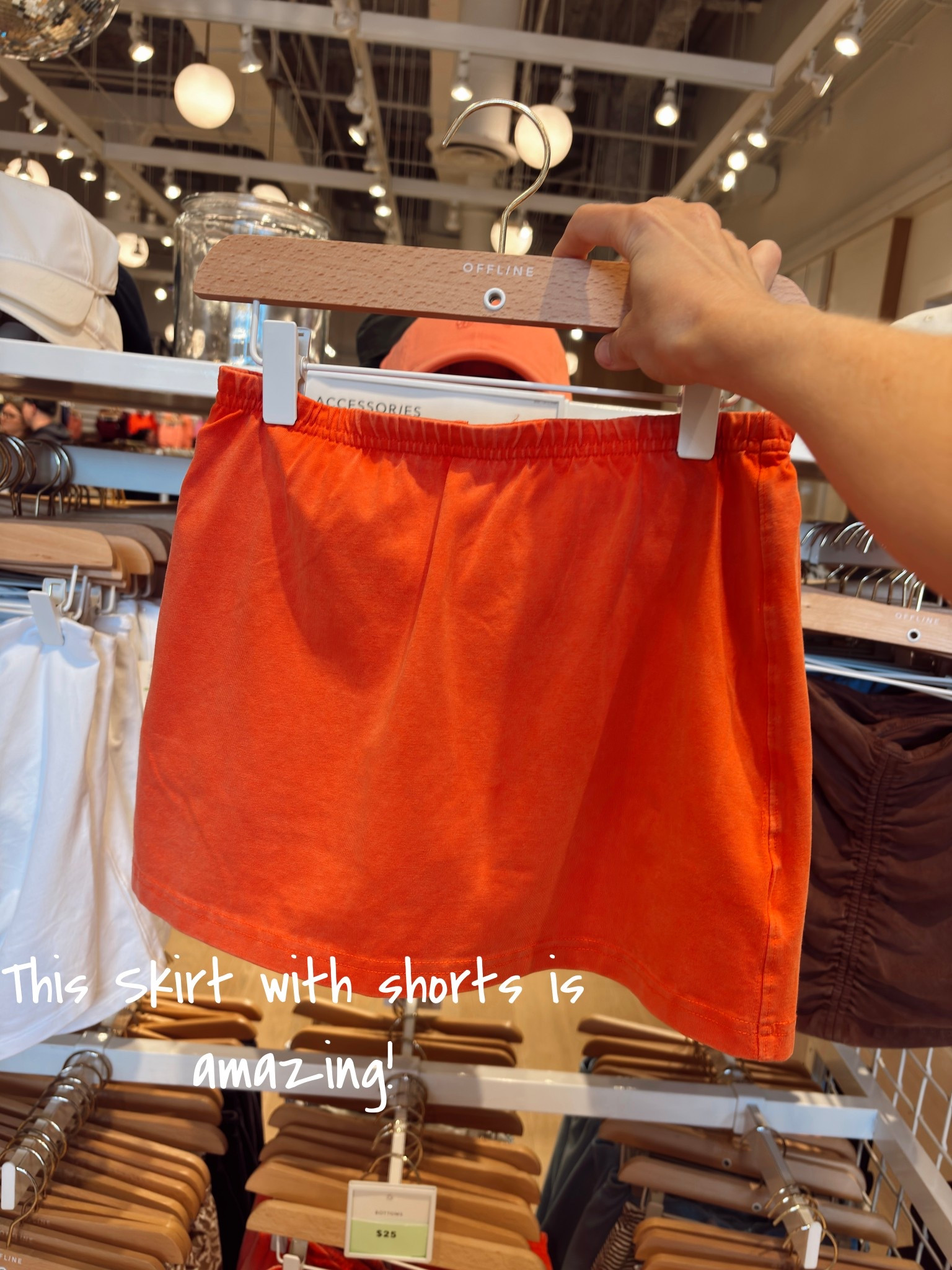 Skirt with shorts

#LTKxAerie