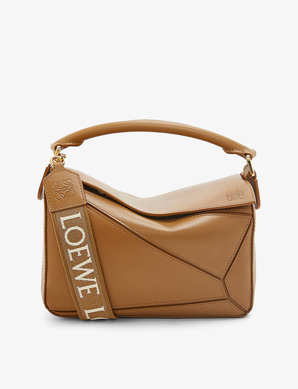 Puzzle small leather shoulder bag | Selfridges