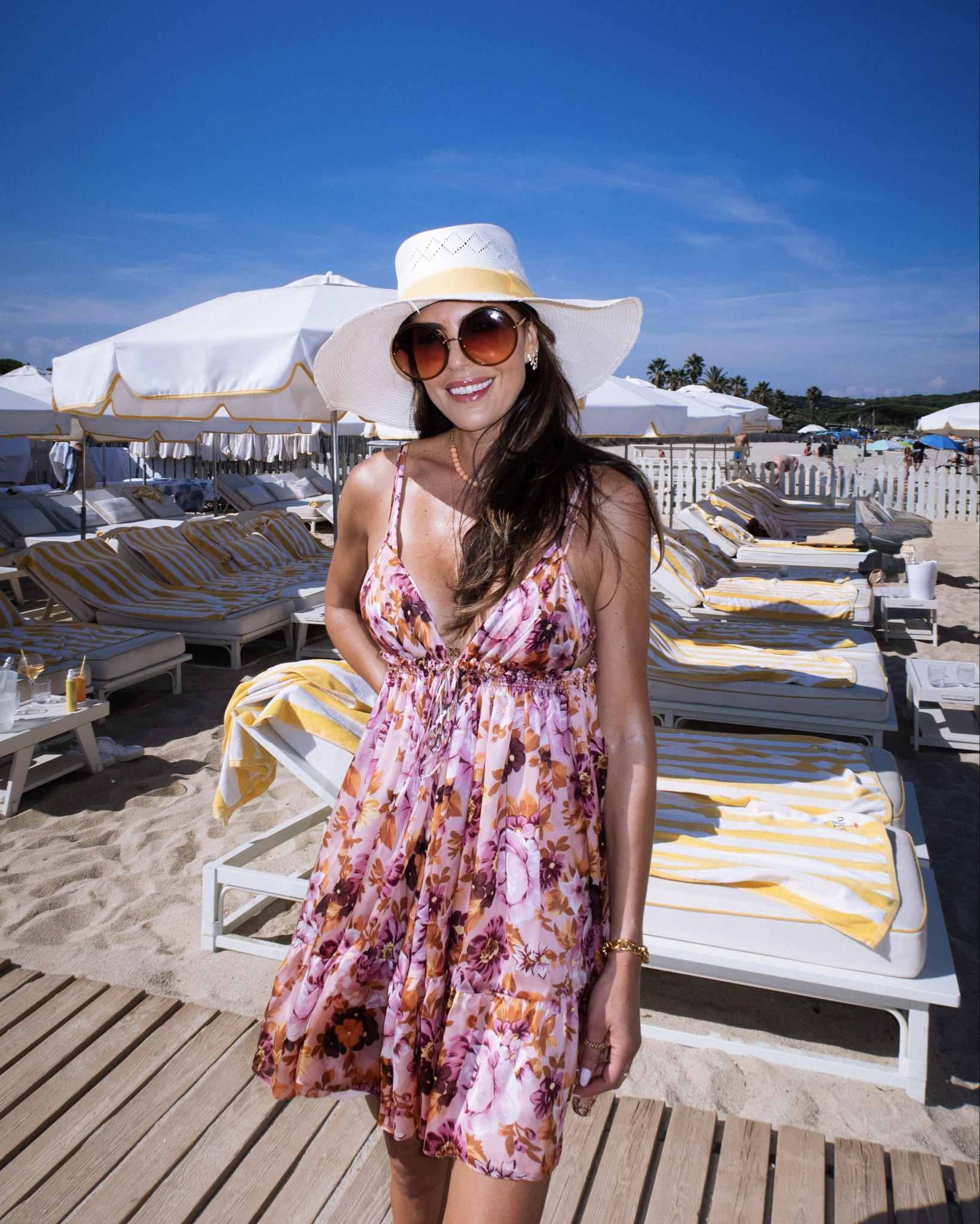 The most dreamy beach attire 🌸✨🌼

#LTKOver40 #LTKSeasonal #LTKSwim