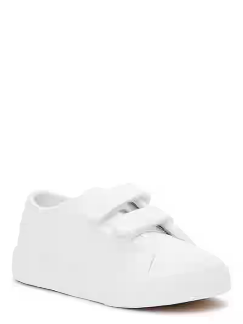Wonder Nation Toddler Girls Canvas Skate Sneakers | Walmart (US)