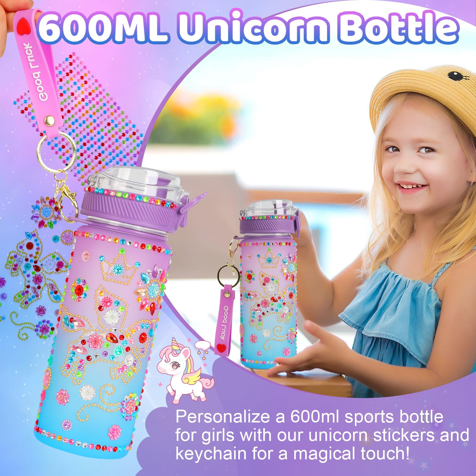 Jenria Unicorn Gifts for Girls, Girls Toys Age 6-8, Valentines Day Gifts Birthday Gifts for Girls... | Amazon (US)