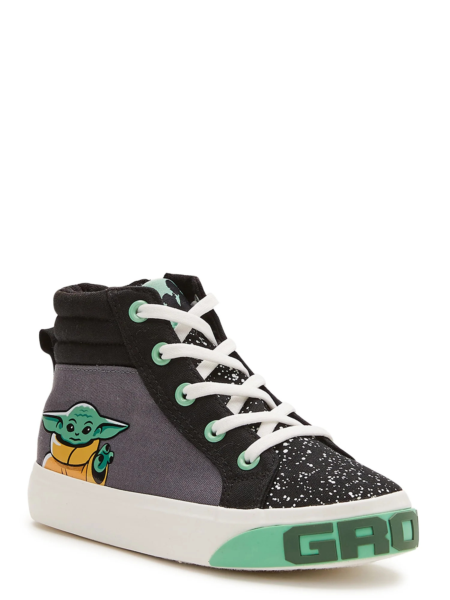 Star Wars the Mandalorian Toddler Boys High-Top Sneakers, Sizes 8-13 | Walmart (US)