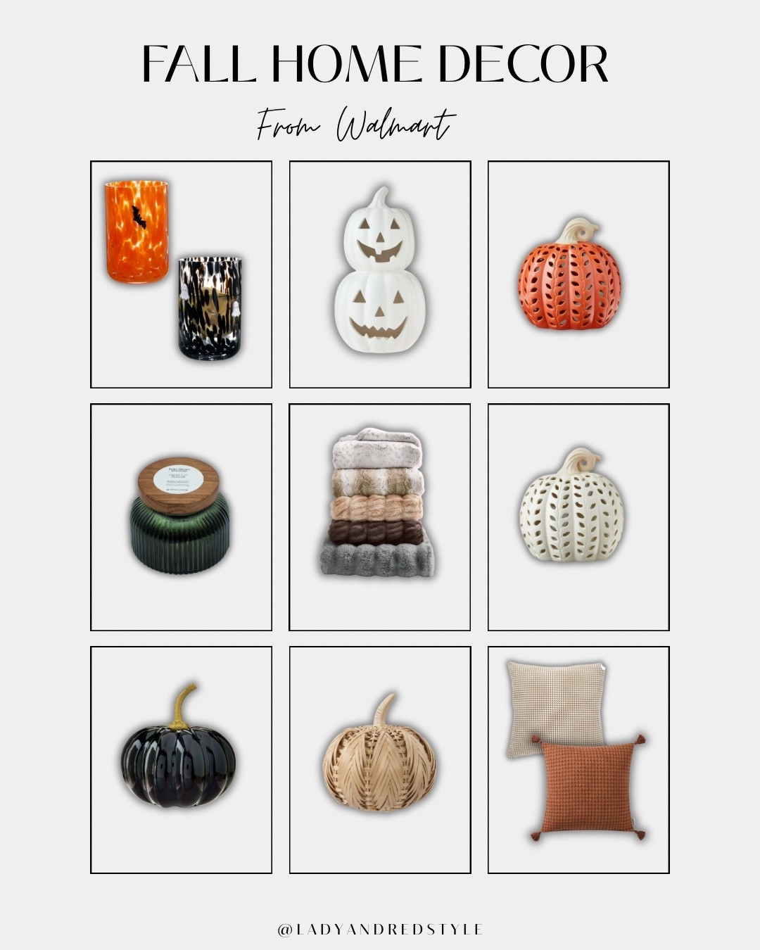 Fall home decor finds from Walmart! 

#WalmartCreator #Walmarthome #Fallhomefinds #Affordablehomedecor #Halloween

#LTKSeasonal #LTKHome #LTKFindsUnder50