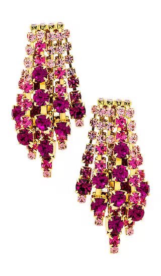 Bette Earring in Pink | Revolve Clothing (Global)