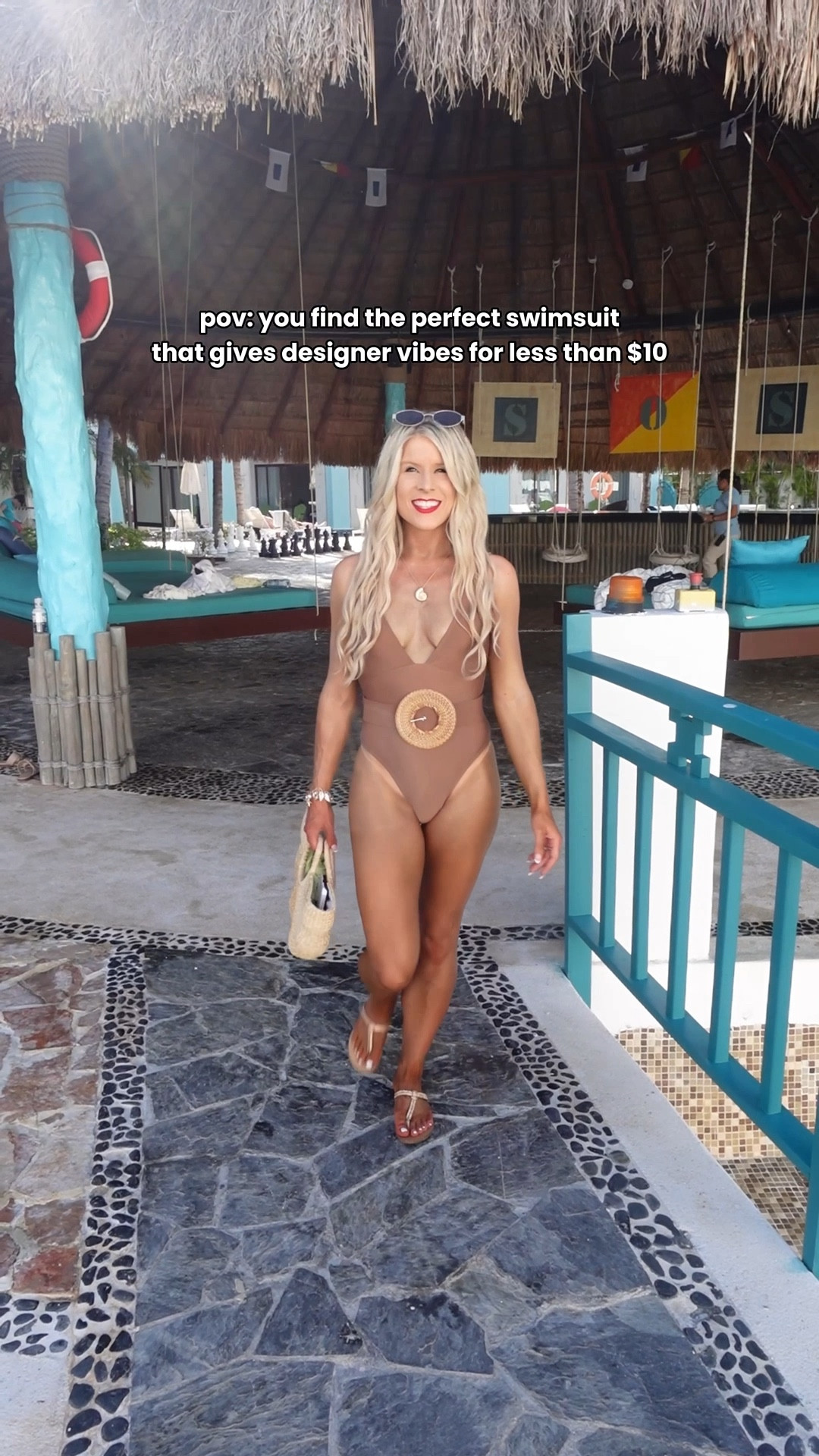 Chic designer-inspired bathing suit that’s LESS THAN $10! It comes in black + cream too! 

This classy one piece bathing suit, straw bag, + sea shell accessories are perfect for your spring break trip, beach vacation, summer, pool day, or resort stay!

#LTKSaleAlert #LTKSwim #LTKTravel