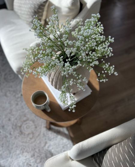 I love this baby’s breath from Amazon. This is the 15 piece set. Vase is from Target. 

#LTKstyletip #LTKhome #LTKfindsunder50