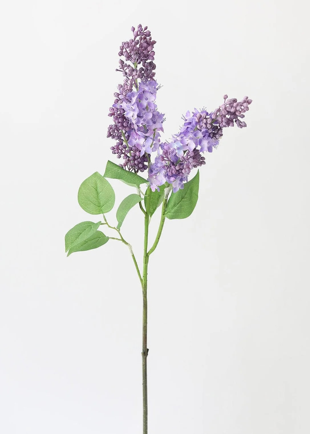 Purple Artificial Lilac Flower Branch - 34.5" | Afloral