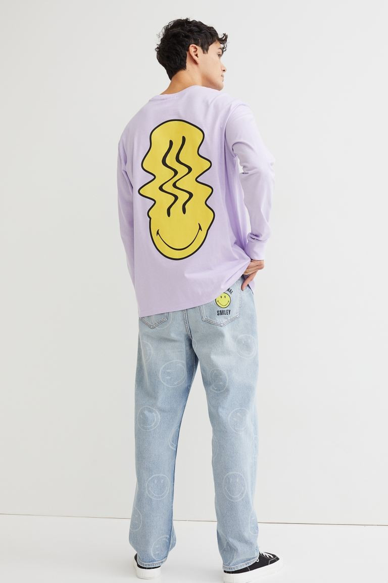 Relaxed Fit Printed Jersey Shirt | H&M (US + CA)