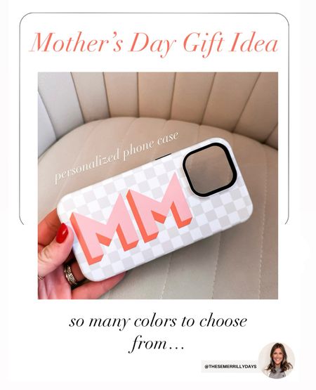 Mother’s Day gift idea - personalized phone case! So many colors to choose from and sizes 

#LTKGiftGuide #LTKfindsunder50 #LTKfindsunder100