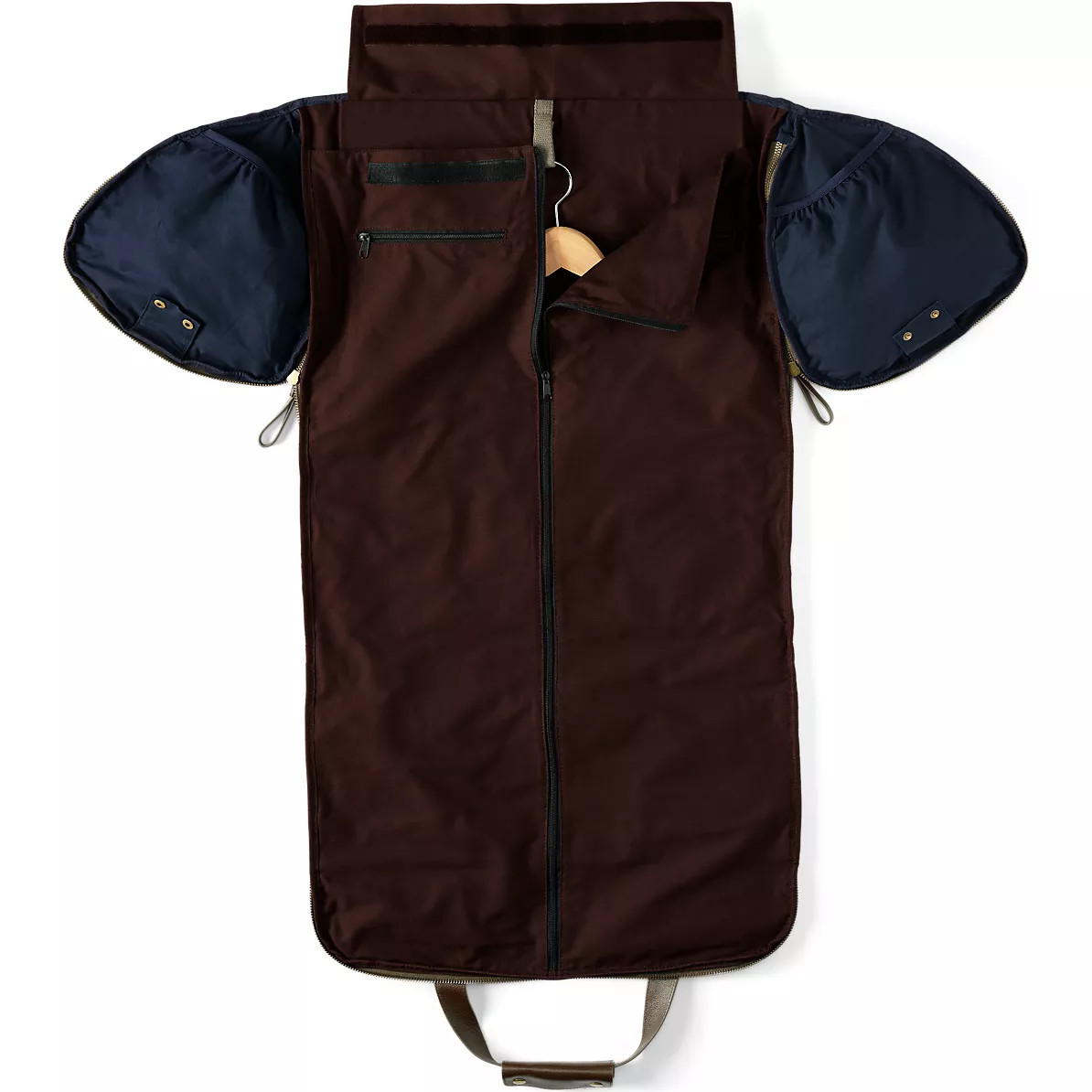 Waxed Canvas Convertible Garment Duffle | Lands' End (US)