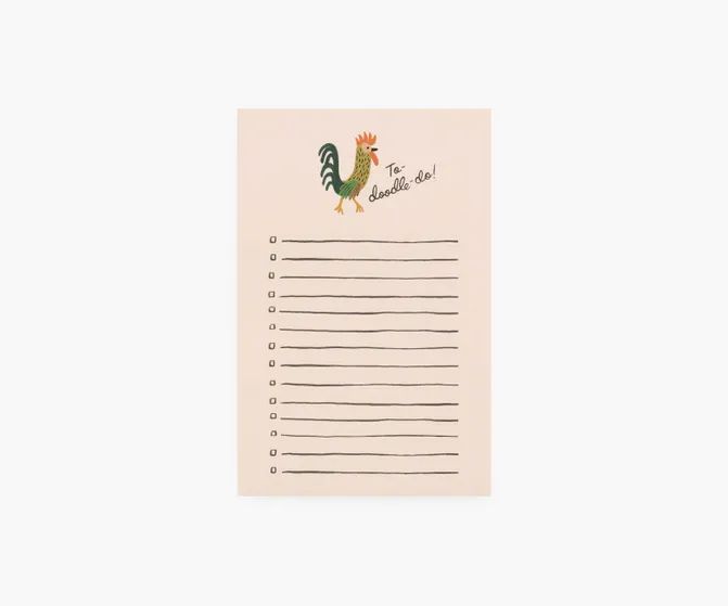 Checklist Notepad | Rifle Paper Co.