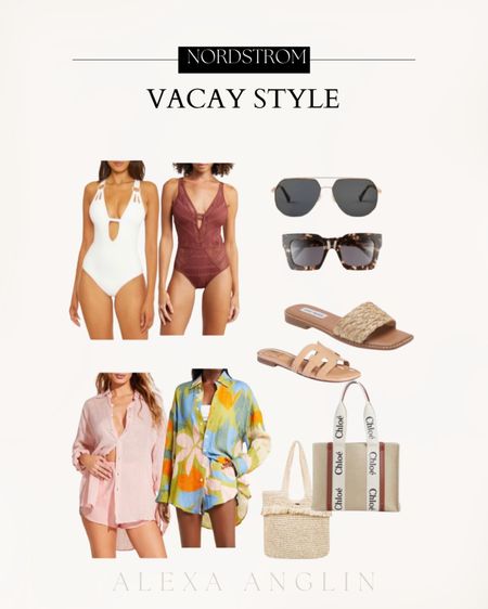 Nordstrom vacation style // beach outfits // swimsuit // resort wear 

#LTKSeasonal #LTKstyletip #LTKswim