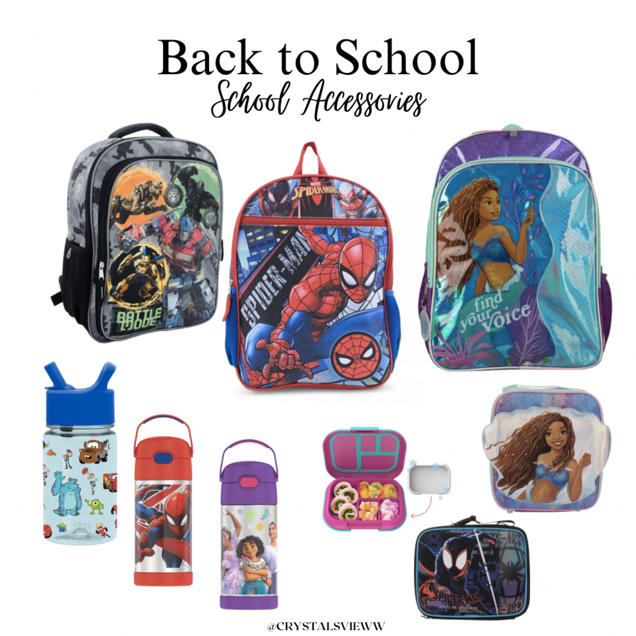 Back to school accessories 🎒📚✏️

Toddler back packs, kid backpacks, kids lunch boxes, kid water bottles , target finds.

#LTKkids #LTKSeasonal #LTKBacktoSchool