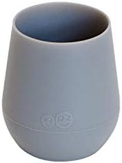 ezpz Tiny Cup (Gray) - 100% Silicone Training Cup for Infants - Designed by a Pediatric Feeding S... | Amazon (US)