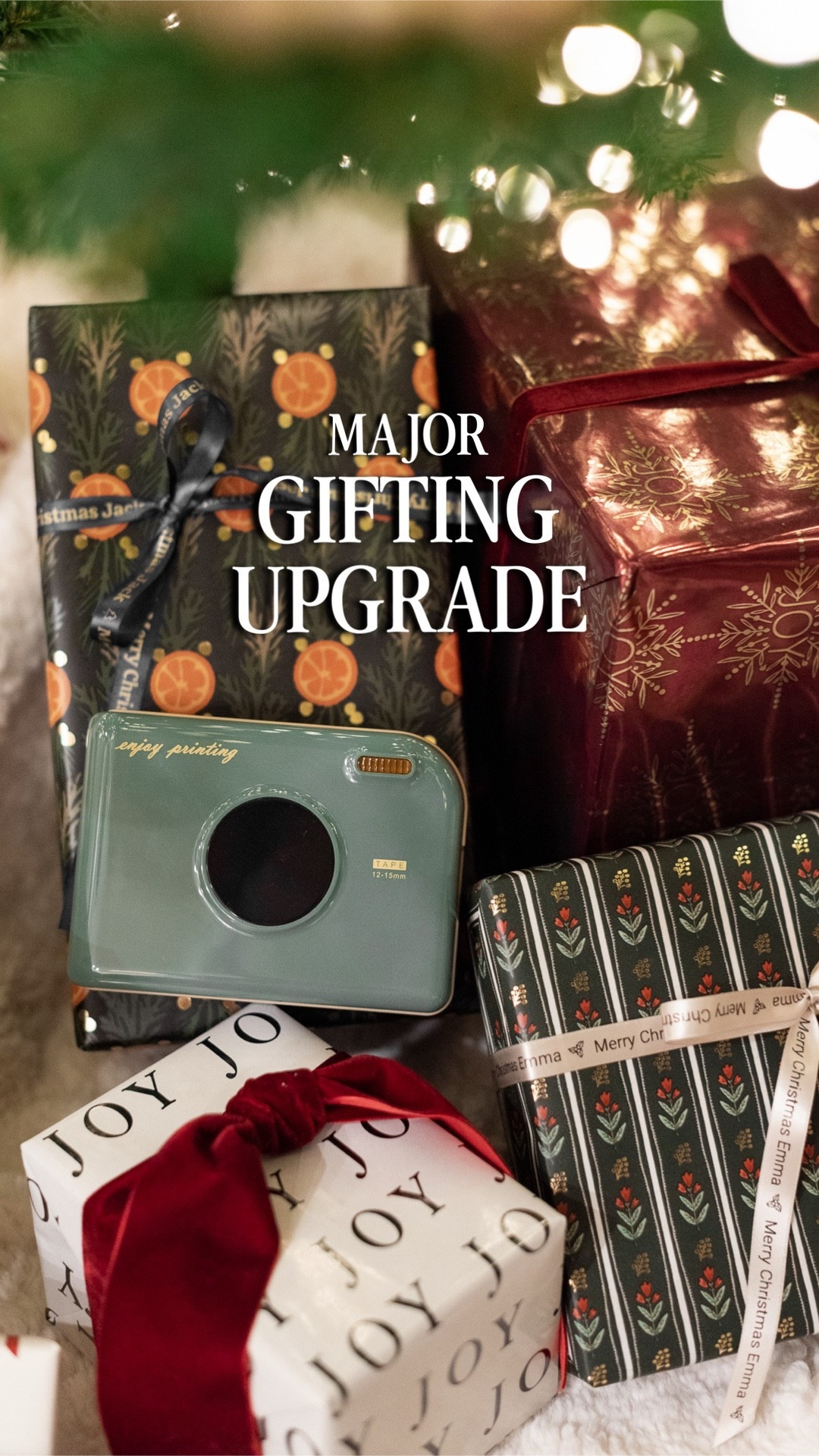 Over on IG I’m sharing my new favorite wrapping essential! This custom ribbon printer is SO COOL!! 

Make every gift feel extra special 🎁✨
Print names or messages on your ribbon for a luxe, personalized touch!

💬 Comment WRAP if you’re ready to elevate your gifting.

Amazon holiday gifts, personalized holiday gifts, custom gift wrap, holiday wrapping ideas, luxe gifts, gift wrapping tools, festive presents, elevated gift ideas, thoughtful Christmas gifts, Amazon gift picks

#LTKHoliday #LTKGiftGuide #LTKFindsUnder50