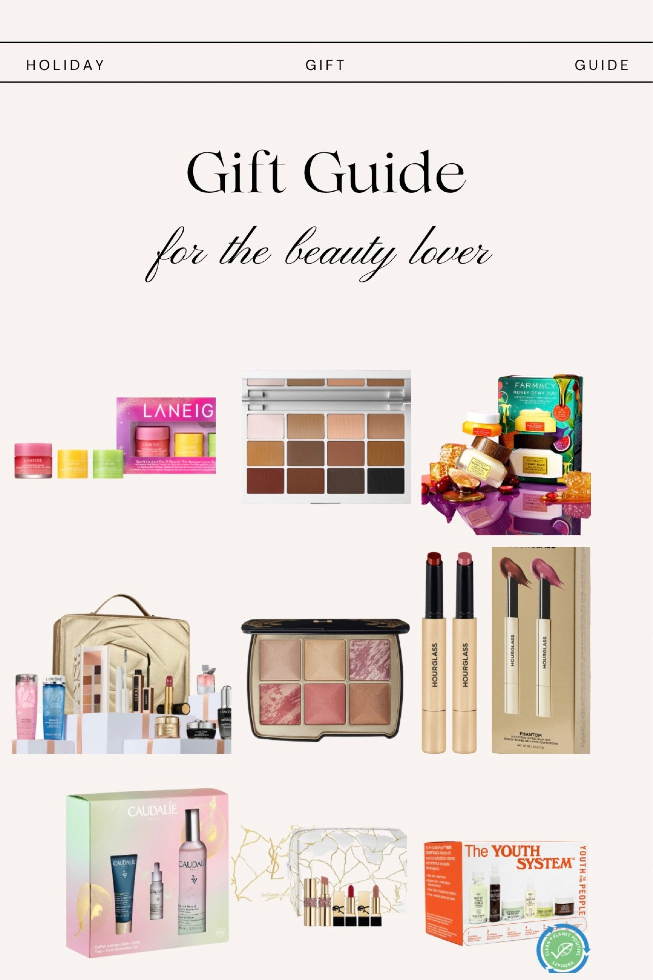 Gift guide for beauty girls 💄💋 🧖🏽‍♀️

#LTKbeauty #LTKSeasonal #LTKGiftGuide