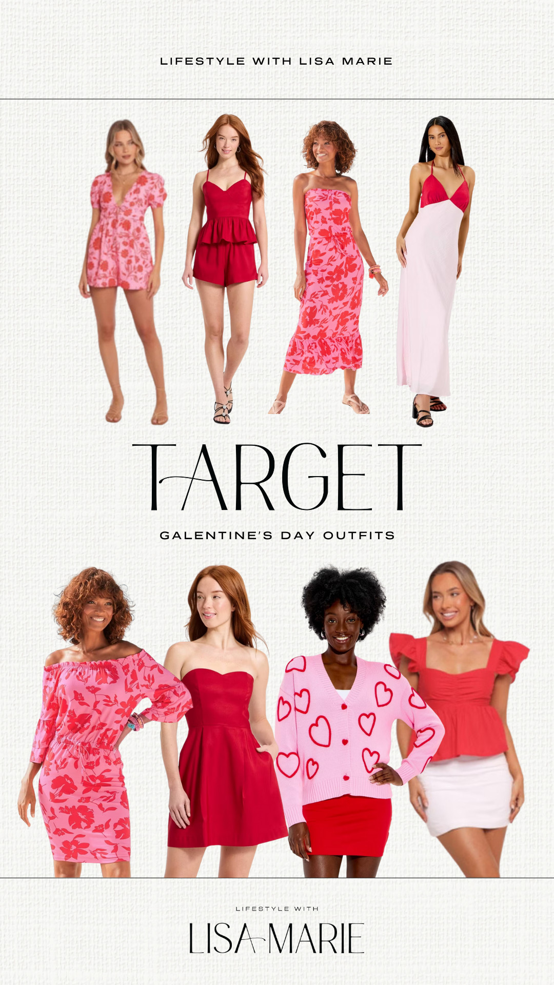 Target Valentine's day outfits. Target new arrivals. Target Galentine's day outfits. Pink dresses. Red dresses. Spring dresses. Elevated casual outfits. Pink and red outfits. Valentine's dresses. Galentine's dresses. Heart sweaters.  

 #LTKValentine #LTKSeasonal #LTKPetite