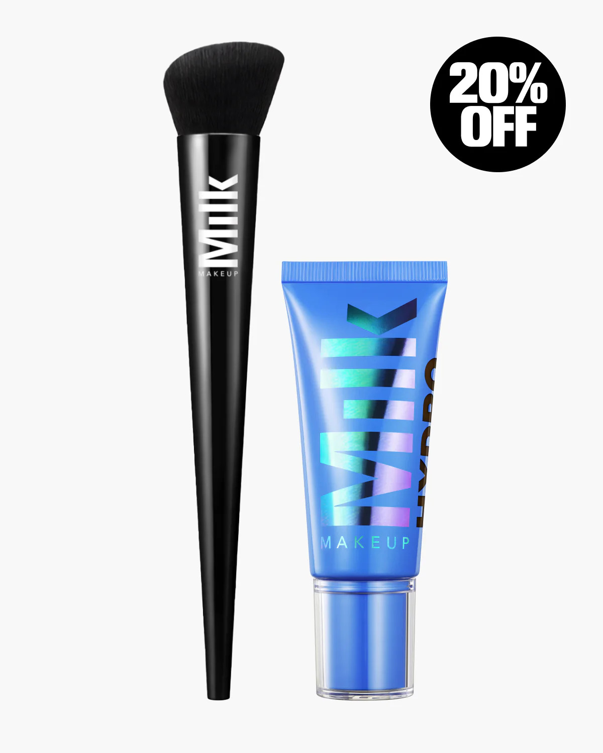 Hydro Grip Gel Tint + Brush Duo - 15 - Very deep with neutral undertones | Milk Makeup