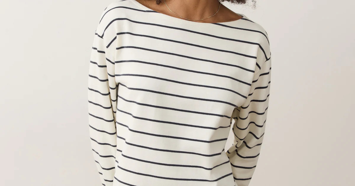 Sueded Jersey Mariner Tee | Marine Layer