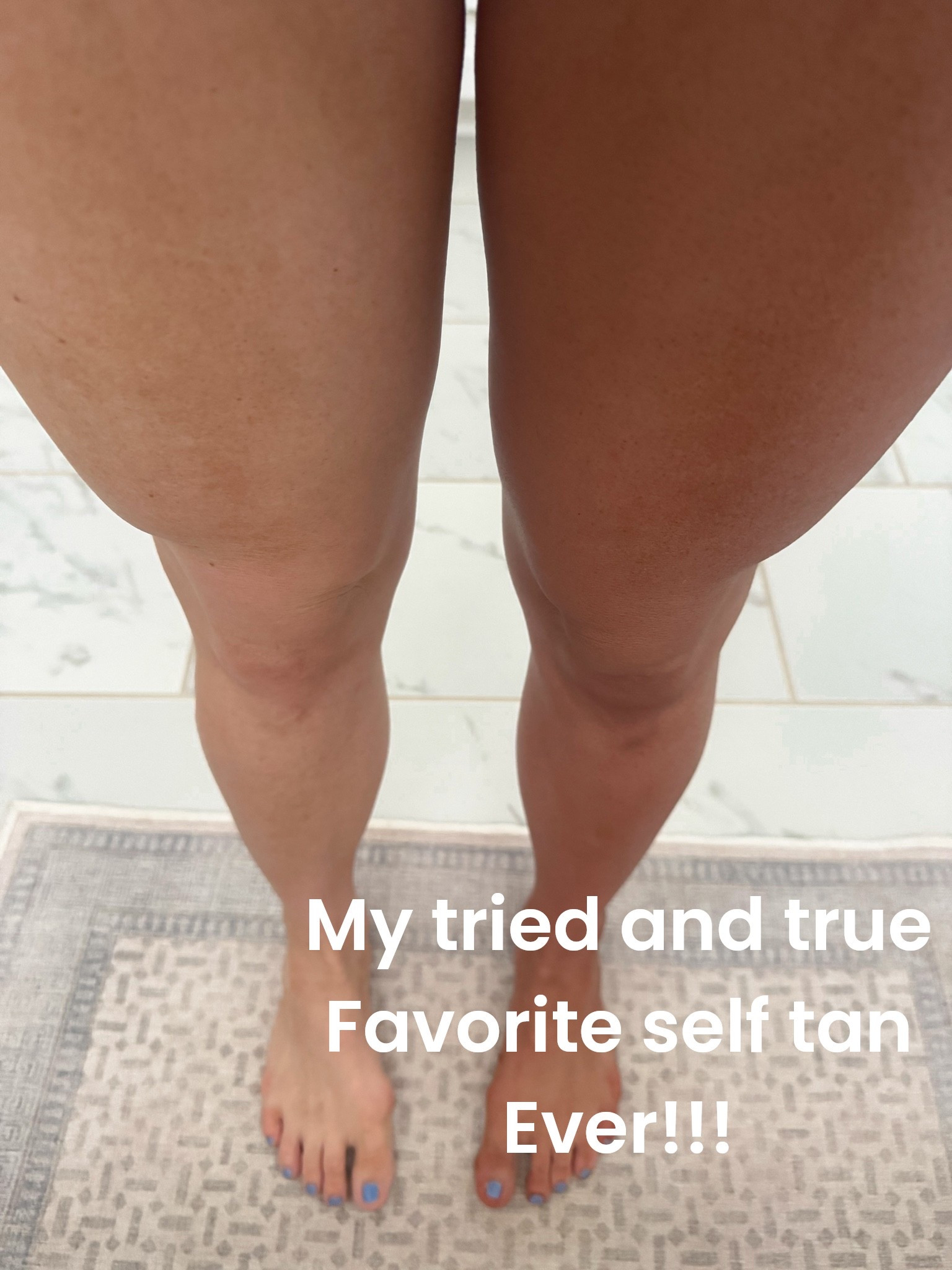 This is your sign to upgrade your self tan 🤎✨ I’ve tried SO many and this is hands down my favorite self tanner ever!!

The color is so natural and even (no orange tones 🙌), it dries FAST, and develops in just 2 hours ⏱️ I use the dark 2 hour express and it gives the prettiest bronzed glow without looking fake.

Another reason I’m obsessed… it actually LASTS. Mine stays looking smooth and even for 5–7 days 🙌 no weird patchiness or fading.

If you want that effortless, sun-kissed look without the sun damage… this is it 🤍

#selftanner #selftan #sunlesstan #glowingskin #bronzedskin #beautyfinds #selfcare #summerglow #tanningroutine #beautyfavorites #glowup #skincarefinds #beautyhacks #tanlines #naturalglow

#LTKselfcare #LTKBeauty