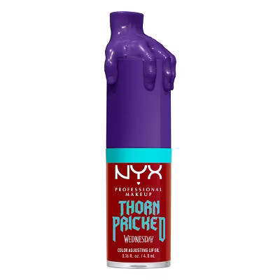 NYX Professional Makeup Wednesday Color-Shifting Lip Oil - Thorn Pricked - 0.16 fl oz | Target