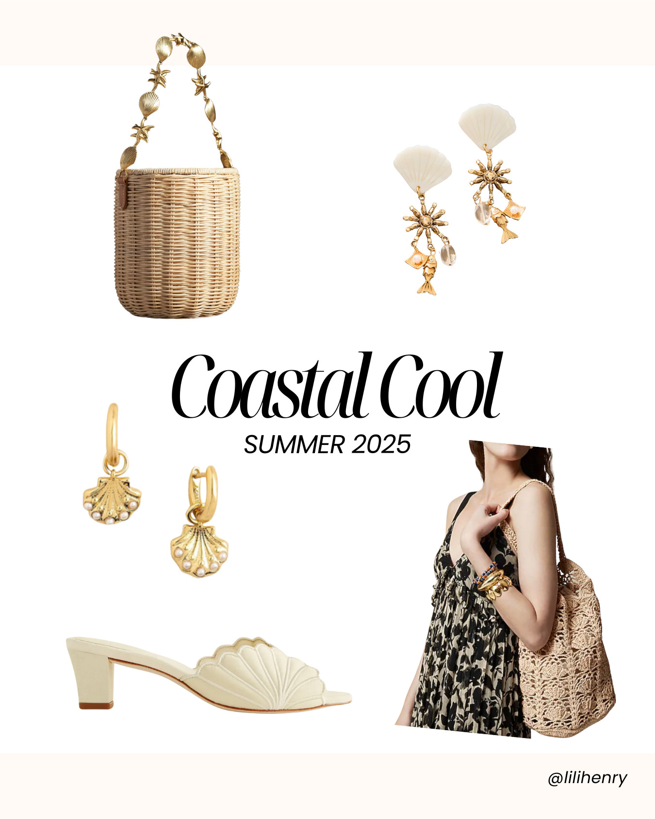 This is a trend that is all about having fun, being playful, and getting in touch with your inner child. I highly recommend some jewelry but I’m actually loving the bags. They are perfect for those of us who aren’t Playful, or Boho Chic, to incorporate this trend. With a more architectural look, a seashell bag looks Avant Garde if anything.  

 #LTKSummerEdit #LTKSeasonal #LTKStyleTip