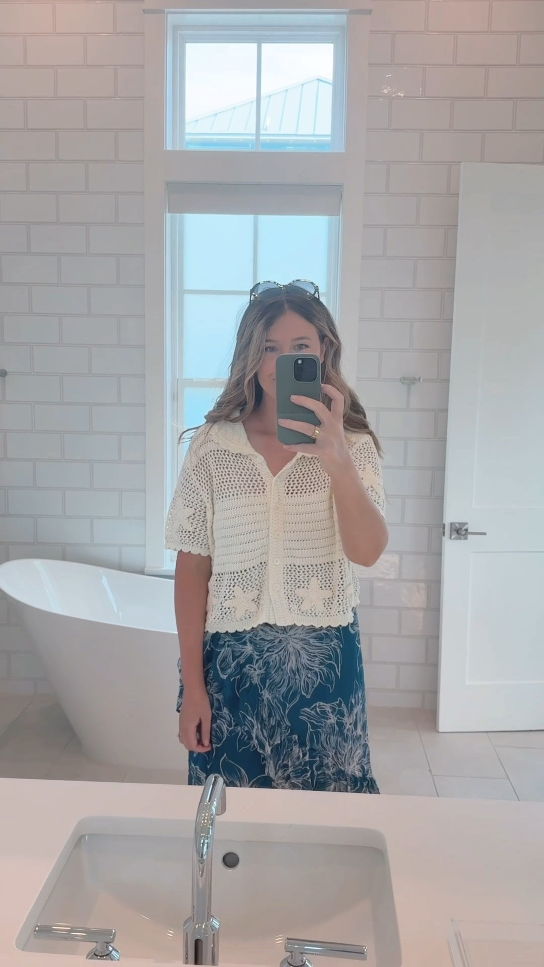 This beachy top is worth the splurge! I love it layered with skirts!

#LTKTravel #LTKSwim