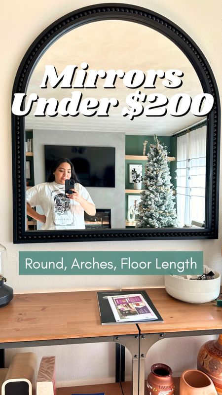 Mirror reflect light so nicely! These are some of my favorites under $200 that will look great in your space 😍

#LTKhome #LTKstyletip #LTKSeasonal