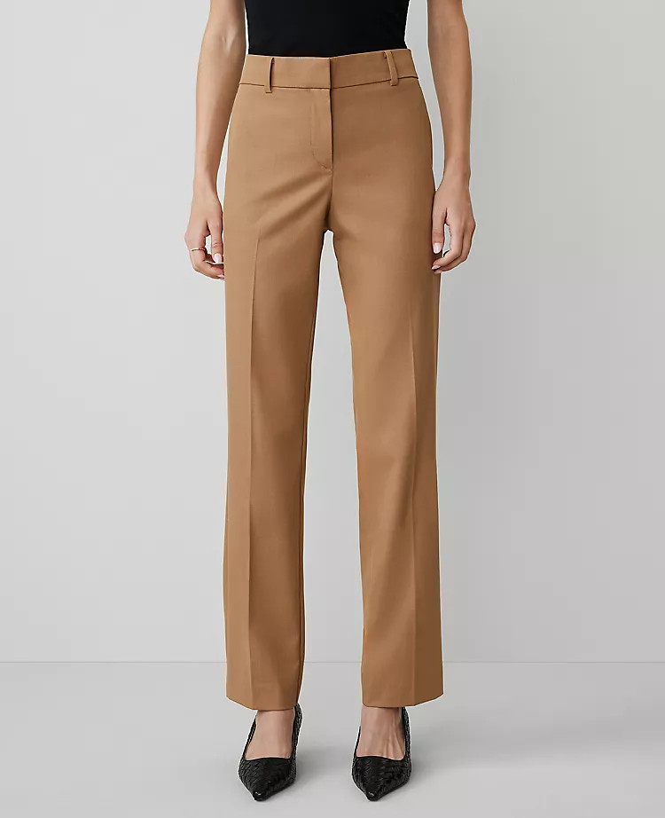 The Straight-Leg Pant in Seasonless Stretch | Ann Taylor