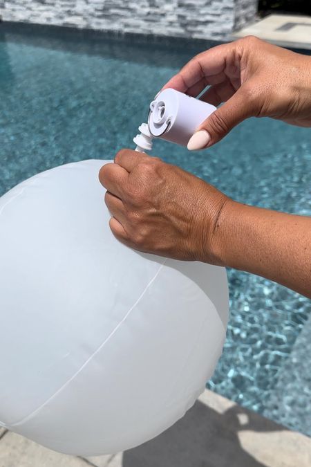 Amazon summer must haves! Mini portable air pump, floating solar globe lights, color changing solar pool lights, float pump, ball pump, air mattress pump, beach gadget, pool find, camping tools, lake accessory, take it with you anywhere!

#LTKSeasonal #LTKSaleAlert #LTKHome