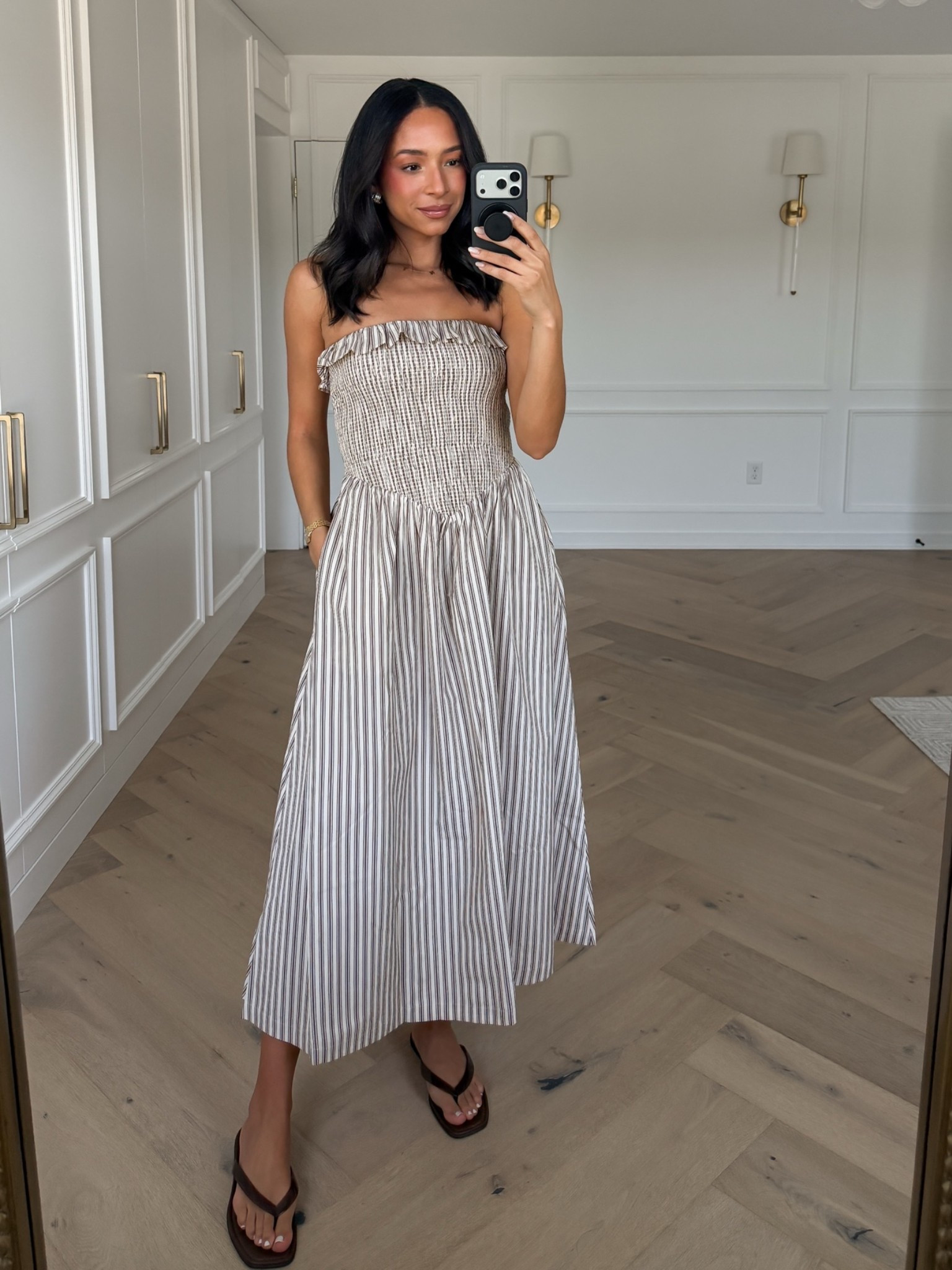 20-40% OFF almost everything at Abercrombie + an extra 15% OFF with code AFSUMMER 🤍 Wearing size S smocked strapless maxi dress (has pockets!!)

summer outfit, spring outfit, summer dress, spring dress, weekend outfit, date night outfit, vacation outfit, mom outfit, postpartum outfit

#LTKSaleAlert #LTKSeasonal