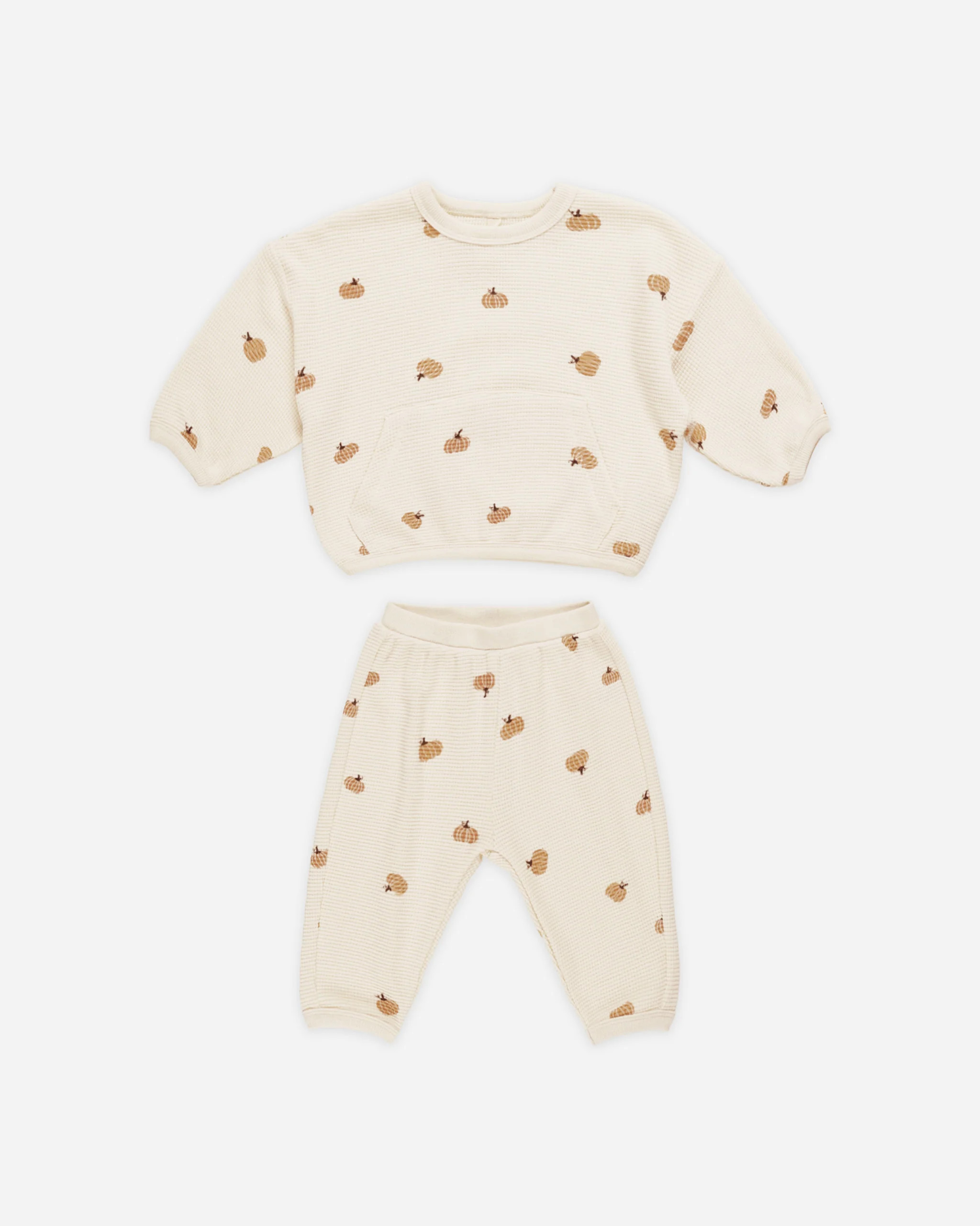 Waffle Slouch Set || Pumpkins | Rylee + Cru