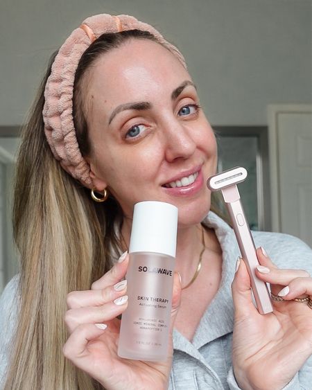 LOVING this brand new serum to use with my Solawave wand! It also layers really well with my skincare and makeup over top, it’s so luxurious and hydrating. 

#LTKover40 #LTKbeauty