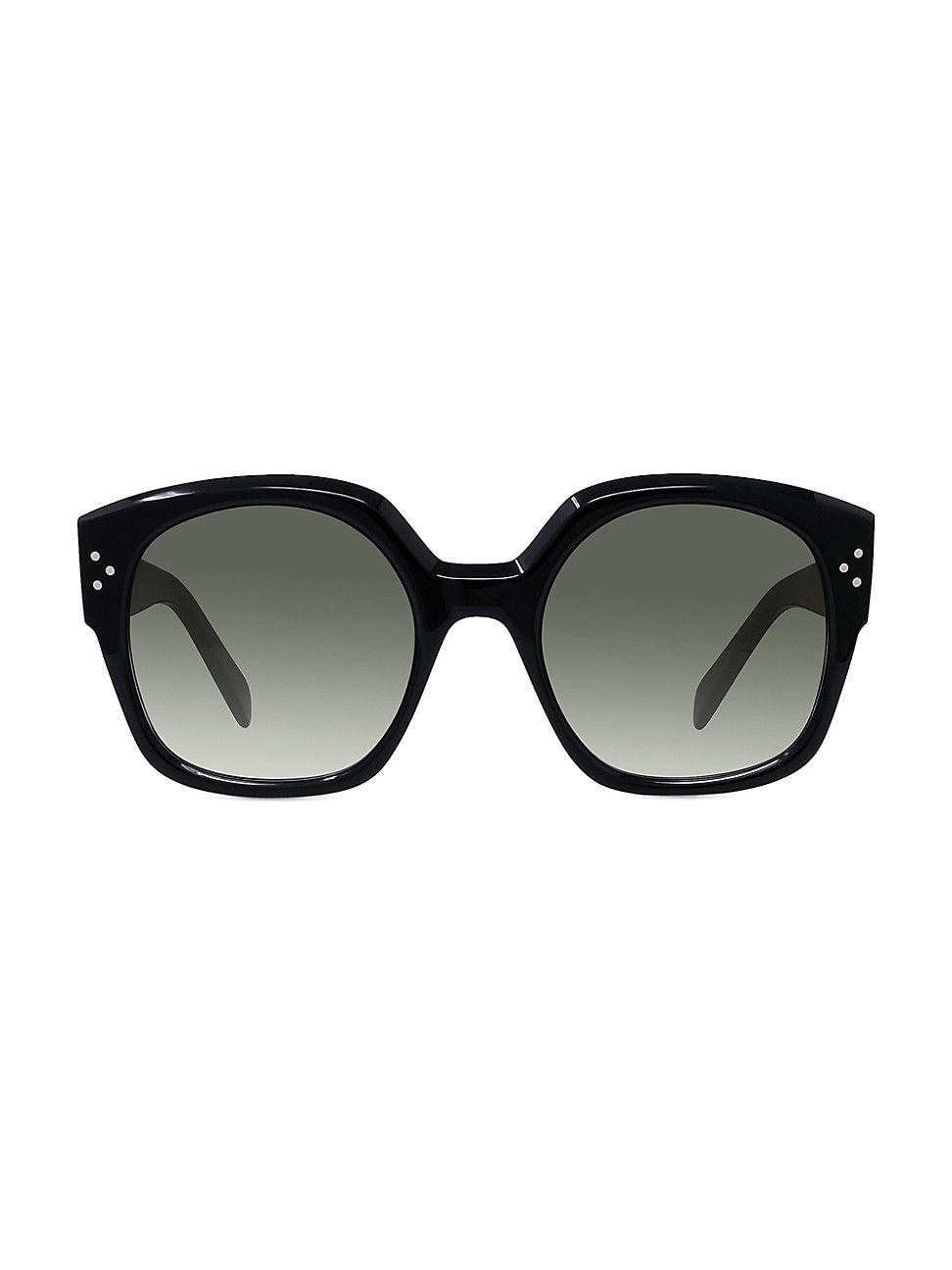 Women's 55MM Square Sunglasses - Black | Saks Fifth Avenue