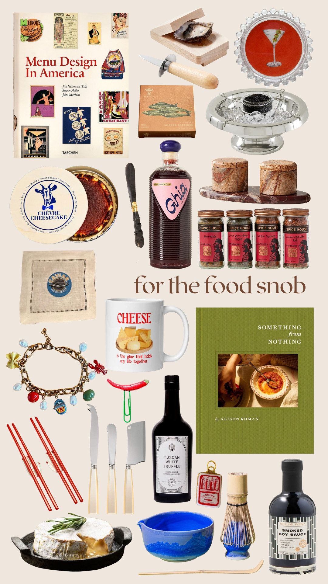 Gift guide for the food snob 

 #LTKGiftGuide #LTKHoliday #LTKHome