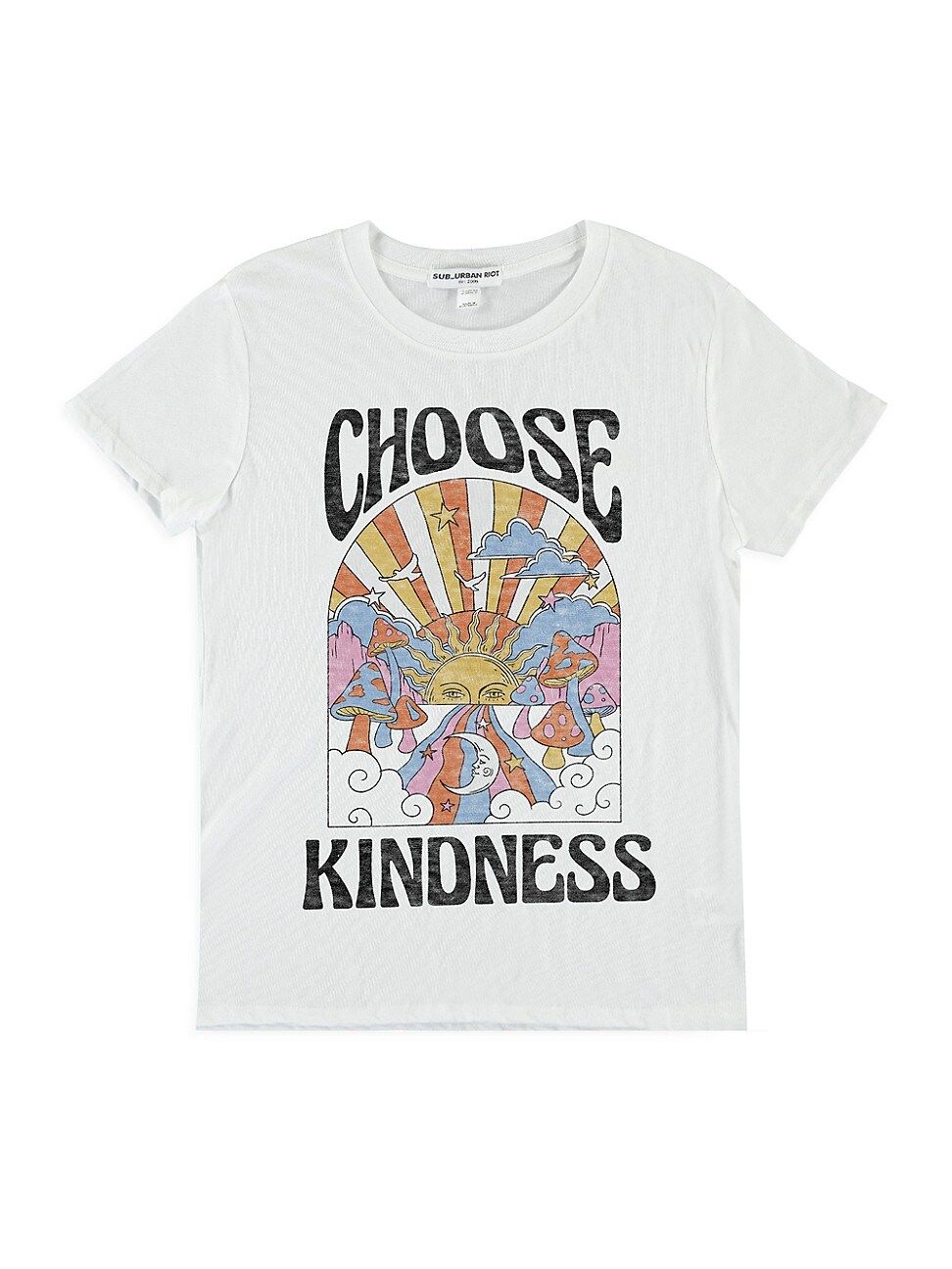 Little Girl's & Girl's Choose Kindness T-Shirt - White - Size 10 - White - Size 10 | Saks Fifth Avenue