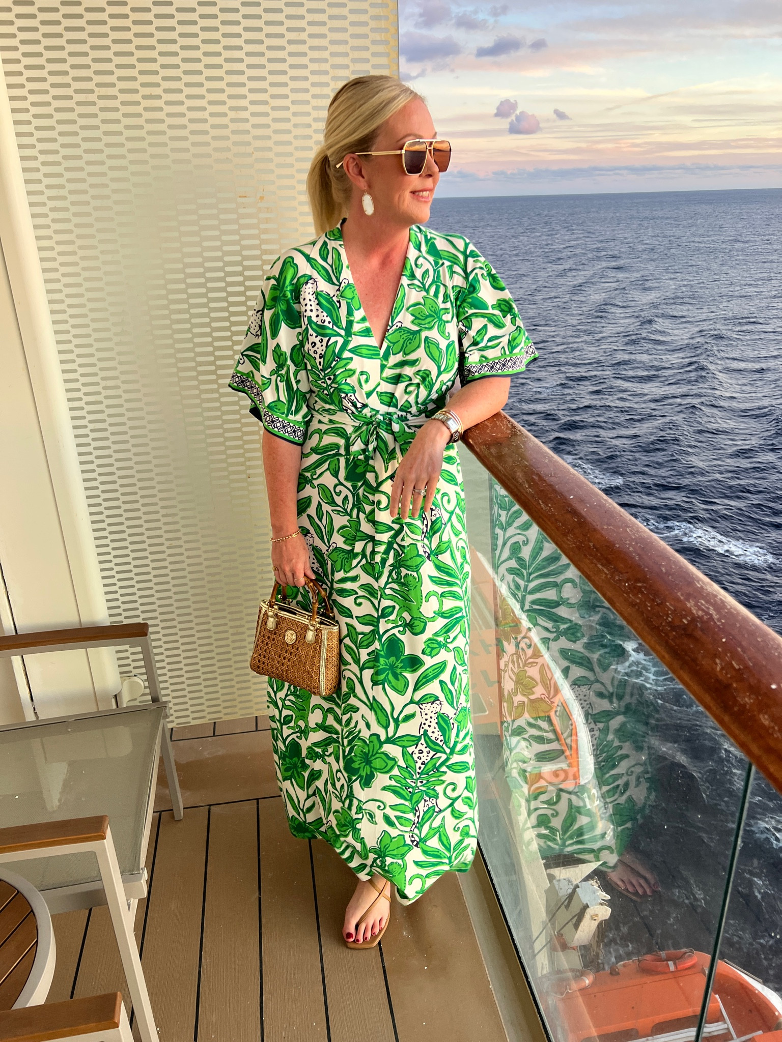 Looking at the beautiful sunset on our last night of the NYE cruise. 🌅 Already missing the warmer weather and fun clothes like this new dress. Wearing size 4.

#LTKOver40 #LTKTravel #LTKSeasonal